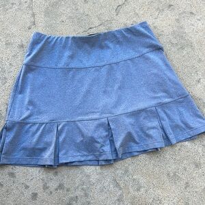 TAIL Doral Pleated Frosted Heather Tennis Skort Women's Size S